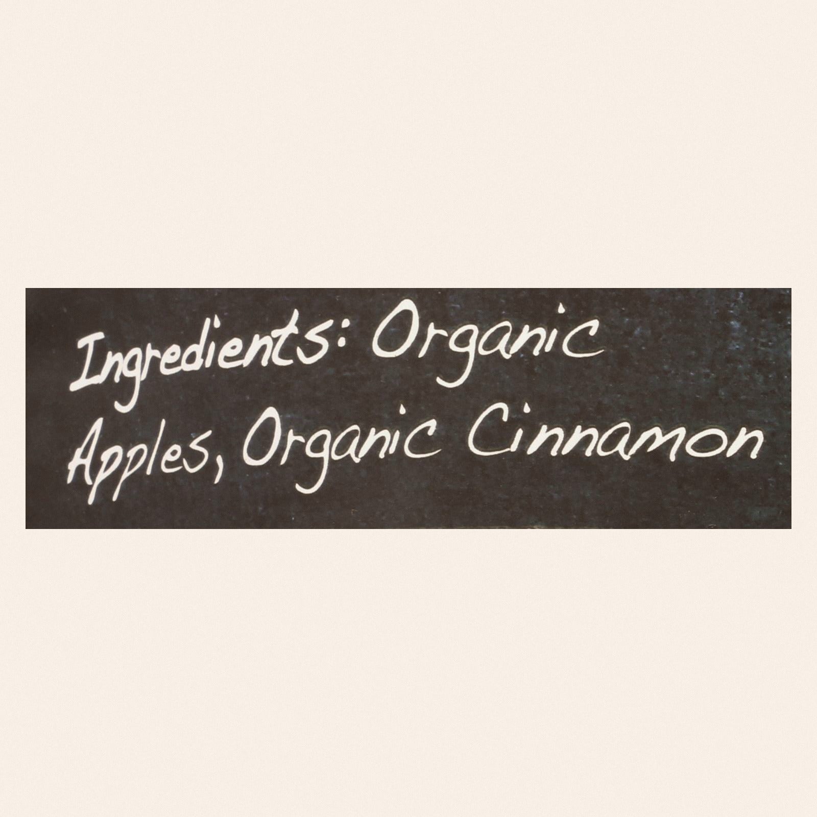 Bare Fruit Apple Chips - Organic - Crunchy - Simply Cinnamon - 3 oz - case of 12 - Back