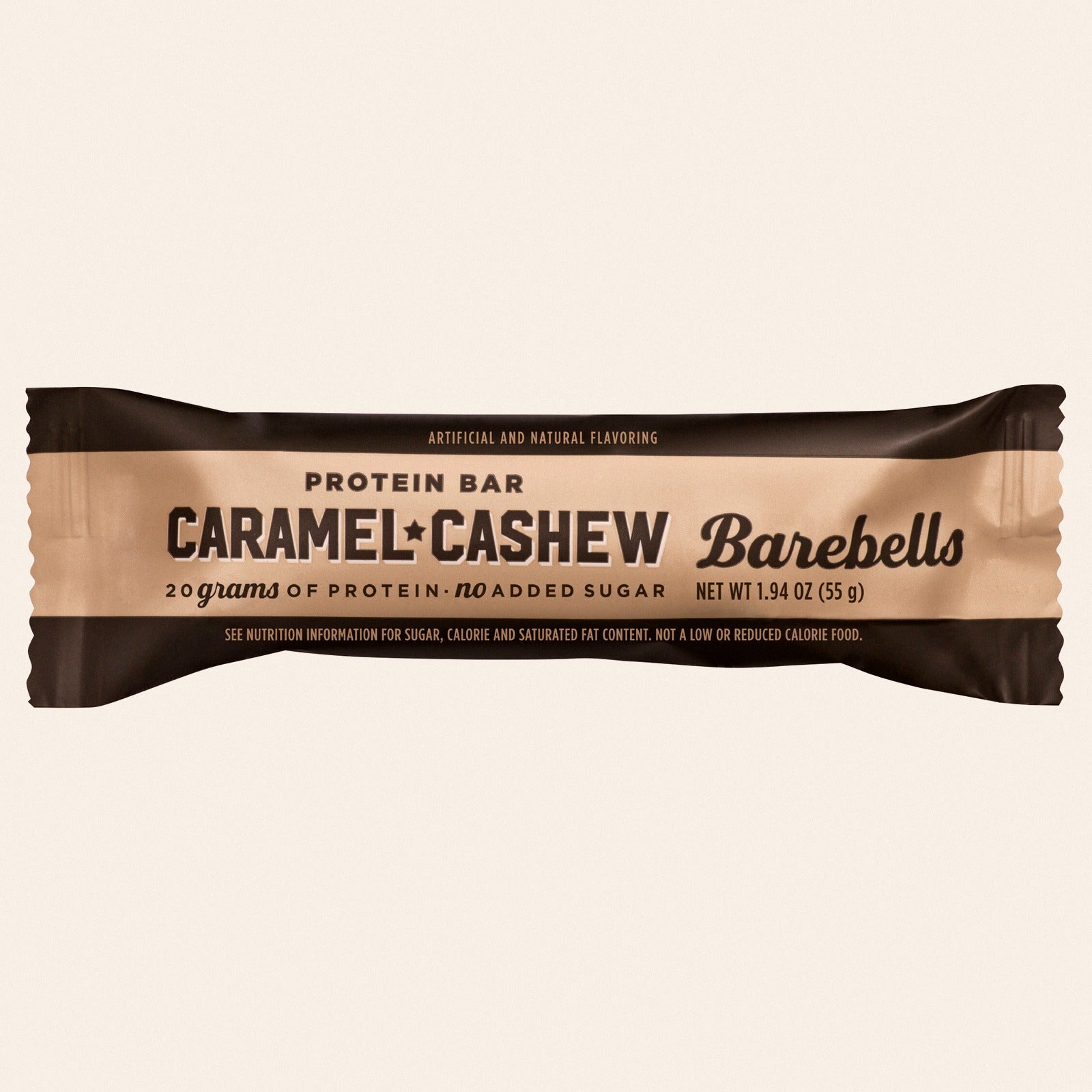 Barebells - Protein Bar Caramel Cashew - CS of 12-1.94 OZ - Front